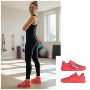 Adidas Dropset 3 Red athletic shoes Trainers 2024 NWT 6.5 M  8 W